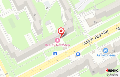 iService в Центральном районе на карте