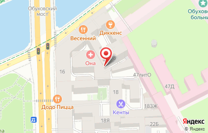 Студия 108 на Технологическом институте I на карте