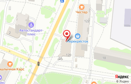 Супермаркет Апельсин на Октябрьской улице на карте