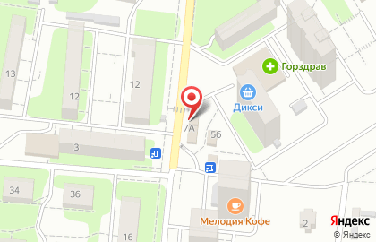 Магазин фастфудной продукции на улице Аэропортовская на карте