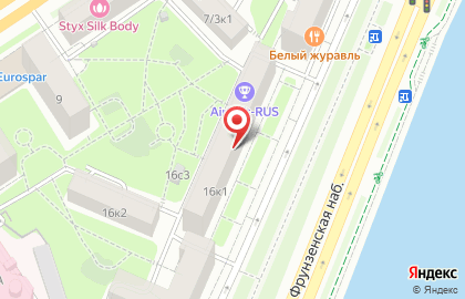 Школа свадебного танца La Danse на метро Парк культуры на карте