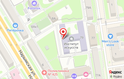 Витражная мастерская Блик на карте