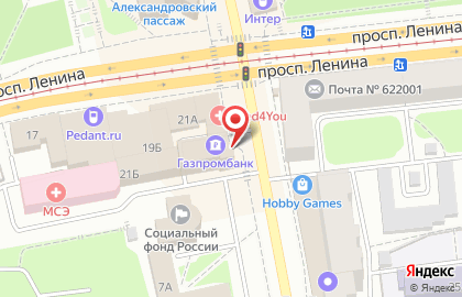 Торговый центр Континент на Красноармейской улице на карте