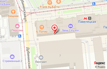 МТС, г. Москва на Павелецкой площади на карте