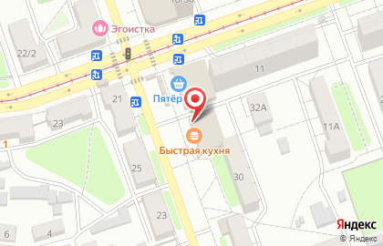 Кулинария в Оренбурге на карте