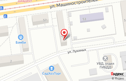 Торговая компания Технология в Орджоникидзевском районе на карте