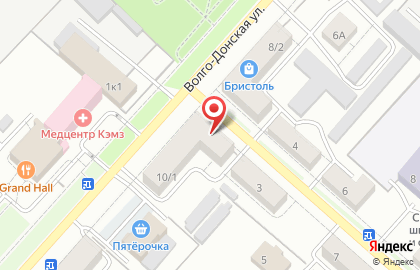 Аптека Яндэкс на Волго-Донской улице на карте