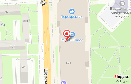 Ателье Тейлоринг на Шереметьевской улице на карте