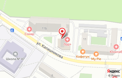Центр киберспорта Infinity Eforce в Октябрьском районе на карте