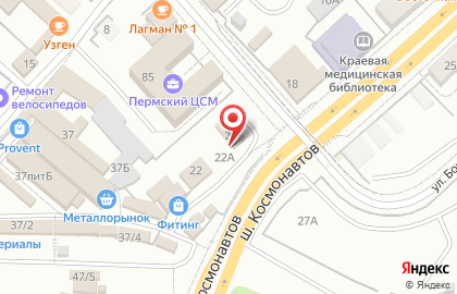 Магазин сантехники в Перми на карте
