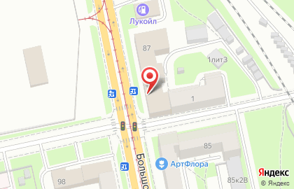 Санкт-Петербургская академия безопасности, НОУ на карте