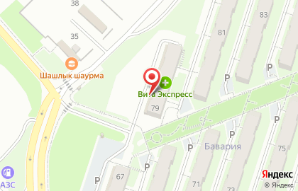 Супермаркет Пятёрочка в Красноглинском районе на карте