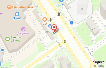 Киоск по продаже печатной продукции Роспечать на проспекте Машиностроителей на карте