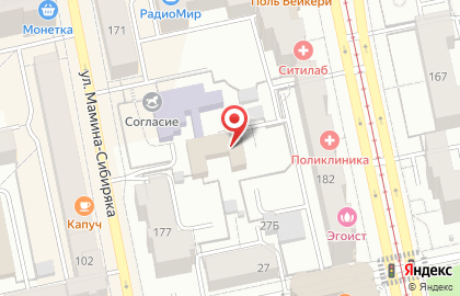 Адвокат Гусев А.Ю. на карте