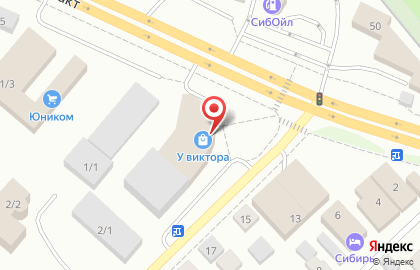 Торговый дом Сибирский Союз на улице Чайковского на карте