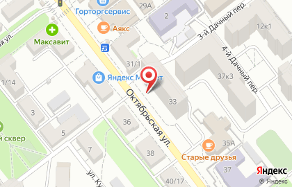 Клиника Классный доктор на Октябрьской улице на карте