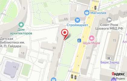 СберБанк на улице Плющиха на карте