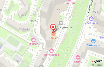 Ресторан Ковчег в Москве на карте