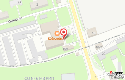 Столовая Юбилейная на Карачаровском шоссе на карте