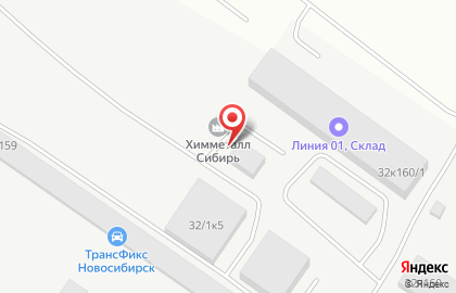 Втормет в Новосибирске на карте