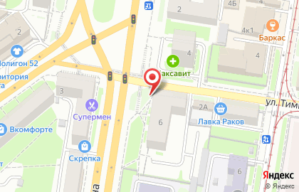 Указатель системы городского ориентирования №6324 по ул.Гагарина проспект, д.6а р на карте