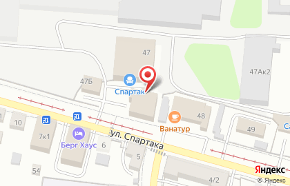 Салон Галерея Плитки на улице Спартака на карте