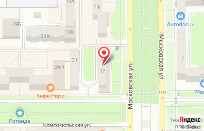 Большая стирка на Комсомольской на карте