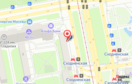 Фотосалон ФотоФреш на Сходненской улице на карте