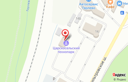 Автотехцентр Царскосельский технопарк на карте