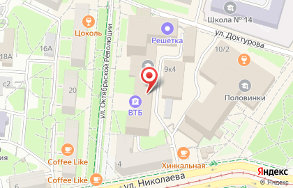 Семейный парк развлечений ZkidZ club на улице Октябрьской Революции на карте