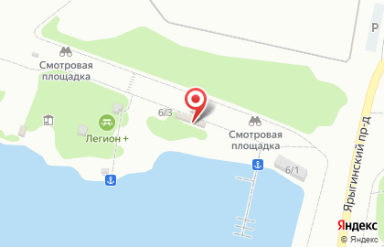 Точка продажи кофе с собой в Центральном районе на карте