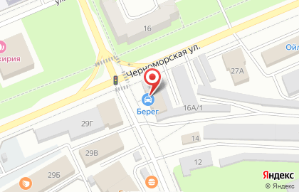 Берег в Стерлитамаке на карте
