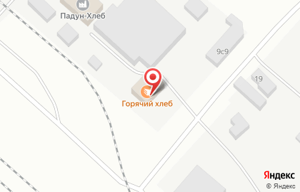 Продовольственный магазин Горячий хлеб в Правобережном районе на карте