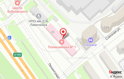 Единый сервис доставки еды Chibbis на Ленинградской улице на карте
