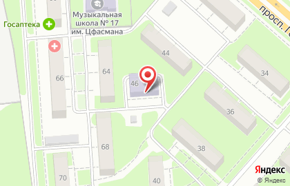 Танцевальный коллектив Фантазия на проспекте Героев на карте