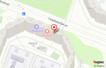 Живы-Здоровы на Голубинской улице на карте
