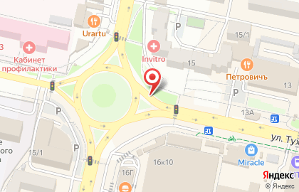 Танцы для взрослых на улице Тухачевского на карте