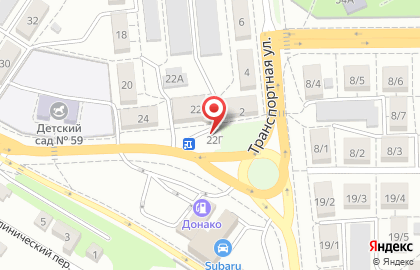 Продуктовый магазин в Воронеже на карте