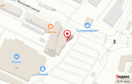 Торговый центр Ханой в Екатеринбурге на карте