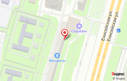 Удобный магазин Магнолия на метро Бабушкинская на карте