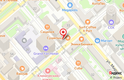 Лизинговая компания Европлан в Новороссийске на карте