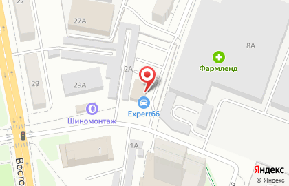 Станция техосмотра Топсто в Октябрьском районе на карте