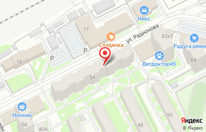 Магазин Лето в Кургане на карте