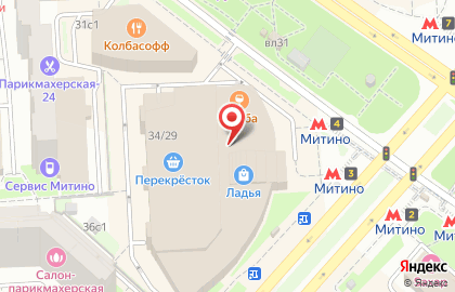 Sela на Волоколамской на карте