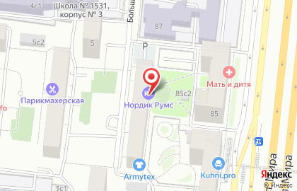 Мини-отель Nordic Rooms на карте
