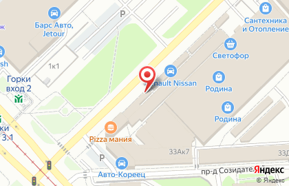 Магазин автозапчастей R auto в Советском районе на карте