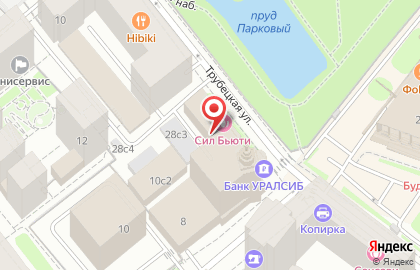 Триумф на Трубецкой улице на карте