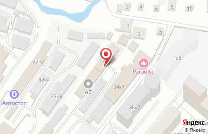 Автотехцентр DIM в Железнодорожном районе на карте