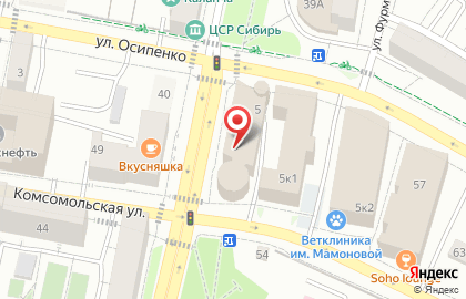 Соло-техник на улице Свердлова на карте