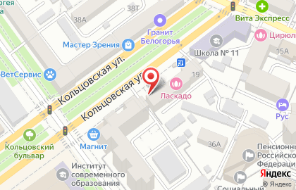 Магазин Портьеры.ru на Кольцовской улице на карте
